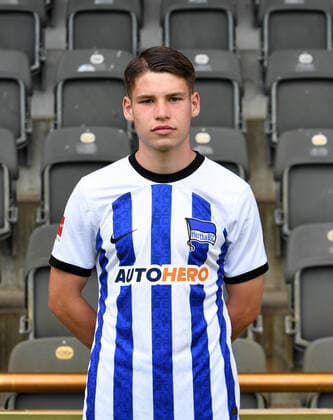 Lukas Ullrich Hertha BSC Hertha BSC 1 Bundesliga, porträttermin 2022 2023, 05 07 2022, Copyright: xSebastianxRäppoldx xMatthiasxKox