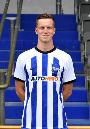 Luca Wollschläger Hertha BSC Hertha BSC 1 Bundesliga, Porträttermin 2022 2023, 05 07 2022, Copyright: xSebastianxRäppoldx xMatthiasxKox