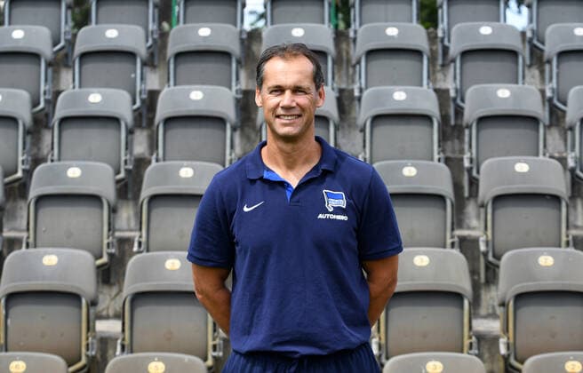 Co coach Tamas Bodog Hertha BSC Hertha BSC 1 Bundesliga, Porträttermin 2022 2023, 05 07 2022, Copyright: xSebastianxRäppoldx xMatthiasxKox