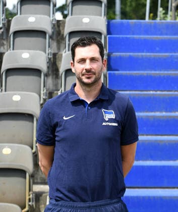 Coach Sandro Schwarz Hertha BSC Hertha BSC 1 Bundesliga, Porträttermin 2022 2023, 05 07 2022, Copyright: xSebastianxRäppoldx xMatthiasxKox