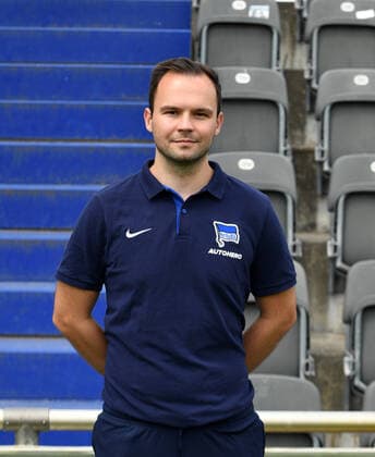 Match analyst Philipp Pelka Hertha BSC Hertha BSC 1 Bundesliga, Porträttermin 2022 2023, 05 07 2022, Copyright: xSebastianxRäppoldx xMatthiasxKox