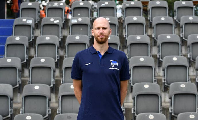 Head match analysis Gabor Ruhr Hertha BSC Hertha BSC 1 Bundesliga, portrait date 2022 2023, 05 07 2022, Copyright: xSebastianxRäppoldx xMatthiasxKox