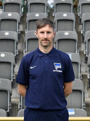 Athletic trainer Hendrik Vieth Hertha BSC Hertha BSC 1 Bundesliga, Porträttermin 2022 2023, 05 07 2022, Copyright: xSebastianxRäppoldx xMatthiasxKox