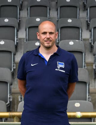 Physiotherapist Andre Kreidler Hertha BSC Hertha BSC 1 Bundesliga, Porträttermin 2022 2023, 05 07 2022, Copyright: xSebastianxRäppoldx xMatthiasxKox