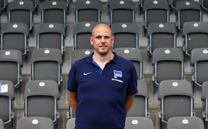 Physiotherapist Andre Kreidler Hertha BSC Hertha BSC 1 Bundesliga, Porträttermin 2022 2023, 05 07 2022, Copyright: xSebastianxRäppoldx xMatthiasxKox
