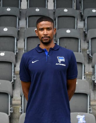 Physiotherapist Frederick Syna Hertha BSC Hertha BSC 1 Bundesliga, Porträttermin 2022 2023, 05 07 2022, Copyright: xSebastianxRäppoldx xMatthiasxKox