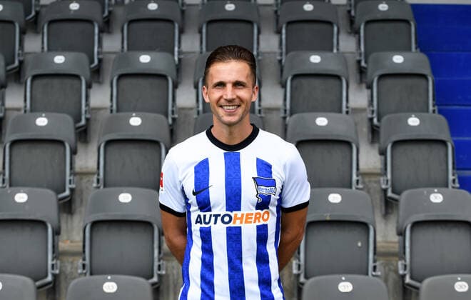 Peter Pekarik Hertha BSC Hertha BSC 1 Bundesliga, portrait date 2022 2023, 05 07 2022, Copyright: xSebastianxRäppoldx xMatthiasxKox