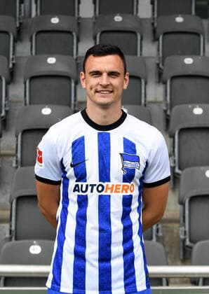 Filip Uremovic Hertha BSC Hertha BSC 1 Bundesliga, Porträttermin 2022 2023, 05 07 2022, Copyright: xSebastianxRäppoldx xMatthiasxKox