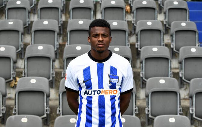 Javairo Dilrosun Hertha BSC Hertha BSC 1 Bundesliga, Porträttermin 2022 2023, 05 07 2022, Copyright: xSebastianxRäppoldx xMatthiasxKox