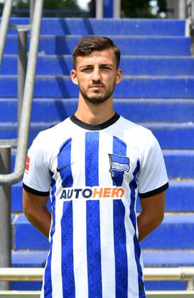 Mesut Kesik Hertha BSC Hertha BSC 1 Bundesliga, Porträttermin 2022 2023, 05 07 2022, Copyright: xSebastianxRäppoldx xMatthiasxKox