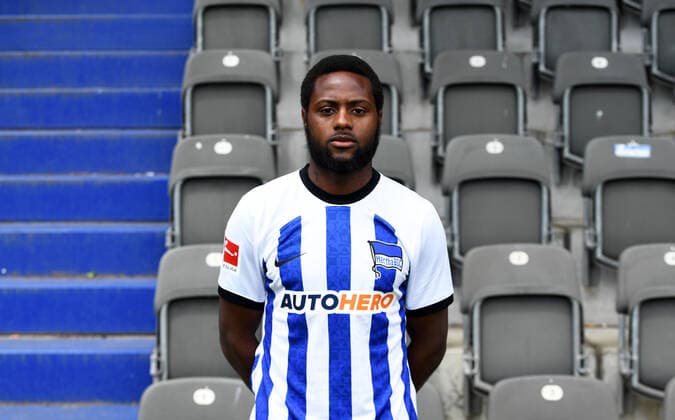 Deyovaisio Zeefuik Hertha BSC Hertha BSC 1 Bundesliga, Porträttermin 2022 2023, 05 07 2022, Copyright: xSebastianxRäppoldx xMatthiasxKox