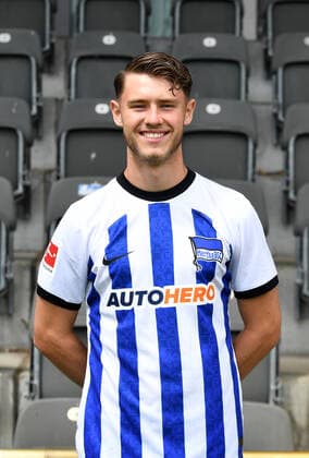 Linus Gechter Hertha BSC Hertha BSC 1 Bundesliga, Porträttermin 2022 2023, 05 07 2022, Copyright: xSebastianxRäppoldx xMatthiasxKox