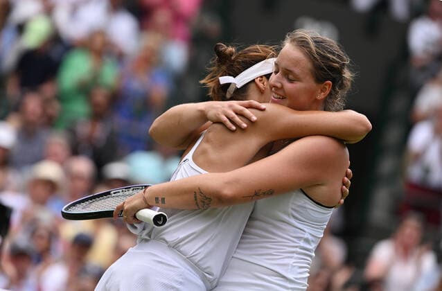 2022 Wimbledon Tatjana Maria GER and Jule Niemeier GER 2022 Wimbledon Tatjana Maria GER and Jule Niemeier GER