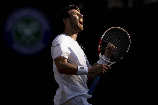 Mandatory Credit: Photo by Ella Ling Shutterstock (13012864dr) Cameron Norrie during his quarter final match Wimbledon Tennis Championships, Day 9, The All England Lawn Tennis and Croquet Club, London, UK - 05 Jul 2022 Wimbledon Tennis Championships, Day 9, The All England Lawn Tennis and Croquet Club, London, UK - 05 Jul 2022  Copyright: xEllaxLing Shutterstockx 13012864dr