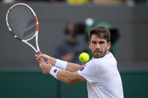 Mandatory Credit: Photo by Ella Ling Shutterstock (13012864ej) Cameron Norrie during his quarter final match Wimbledon Tennis Championships, Day 9, The All England Lawn Tennis and Croquet Club, London, UK - 05 Jul 2022 Wimbledon Tennis Championships, Day 9, The All England Lawn Tennis and Croquet Club, London, UK - 05 Jul 2022  Copyright: xEllaxLing Shutterstockx 13012864ej