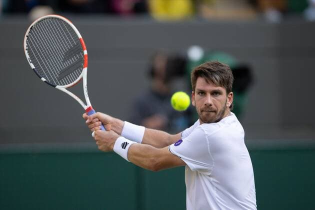 Mandatory Credit: Photo by Ella Ling Shutterstock (13012864em) Cameron Norrie during his quarter final match Wimbledon Tennis Championships, Day 9, The All England Lawn Tennis and Croquet Club, London, UK - 05 Jul 2022 Wimbledon Tennis Championships, Day 9, The All England Lawn Tennis and Croquet Club, London, UK - 05 Jul 2022  Copyright: xEllaxLing Shutterstockx 13012864em
