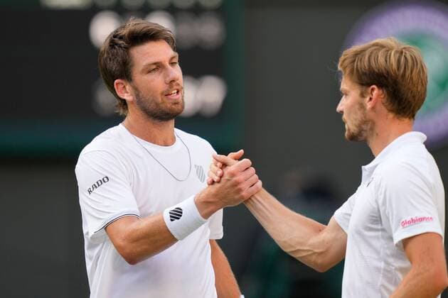 Sport Bilder des Tages Mandatory Credit: Photo by Dave Shopland Shutterstock (13012866ck) Cameron Norrie celebrates winning his quarter final match Wimbledon Tennis Championships, Day 9, The All England Lawn Tennis and Croquet Club, London, UK - 05 Jul 2022 Wimbledon Tennis Championships, Day 9, The All England Lawn Tennis and Croquet Club, London, UK - 05 Jul 2022  Copyright: xDavexShopland Shutterstockx 13012866ck