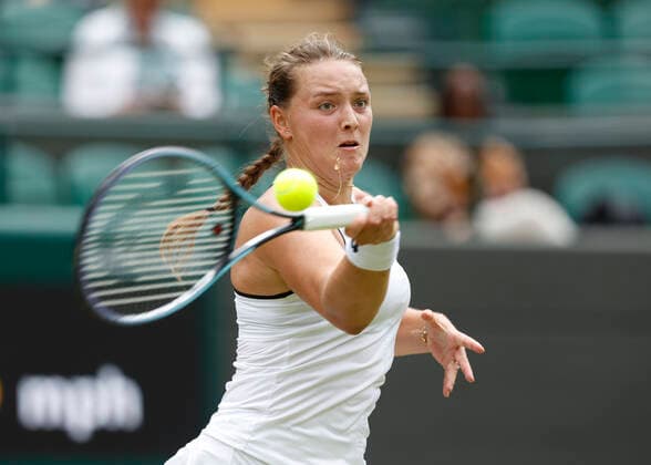 Jule Niemeier Tennis Wimbledon 2022 Grand Slam ITF ATP WTA AELTC London Great Britain 5 July 2022 Copyright: xJuergenxHasenkopfx