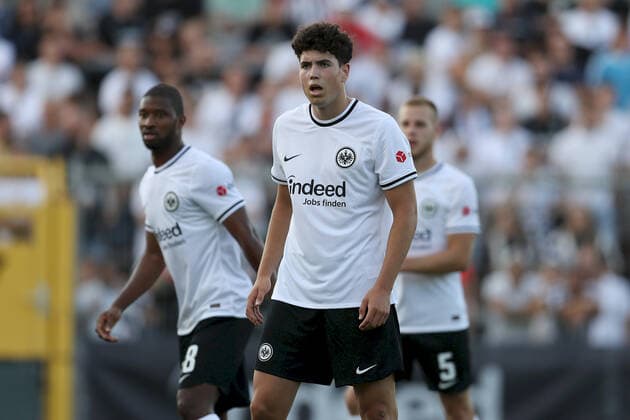 Friendly matches SV Viktoria Aschaffenburg Eintracht Frankfurt 05 07 2022 Ignacio Ferri Julia Nacho 48, Eintracht Frankfurt , Friendly matches, SV Viktoria Aschaffenburg Eintracht Frankfurt, 05 07 2022, Aschaffenburg, Stadion am Schoenbusch Copyright: xBEAUTIFULxSPORTS JulienxChristx