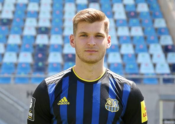 05 07 2022, xfkfnsx, football 3 league, 1 FC Saarbruecken photocall season 2022 23 emspor, v l Dominik Becker 1 FC Saarbruecken DFL DFB REGULATES PROHIBIT ANY USE OF PHOTOGRAPHS as IMAGE SEQUENCES and or QUASI VIDEO Saarbruecken