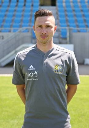 05 07 2022, xfkfnsx, football 3 league, 1 FC Saarbruecken photocall season 2022 23 emspor, v l athletic trainer Christoph Fuhr 1 FC Saarbruecken DFL DFB REGULATES PROHIBIT ANY USE OF PHOTOGRAPHS as IMAGE SEQUENCES and or QUASI VIDEO Saarbruecken