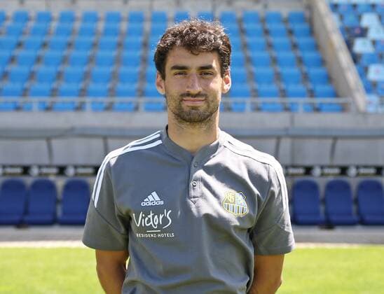 05 07 2022, xfkfnsx, football 3 league, 1 FC Saarbruecken photocall season 2022 23 emspor, v l Max Smith 1 FC Saarbruecken DFL DFB REGULATES PROHIBIT ANY USE OF PHOTOGRAPHS as IMAGE SEQUENCES and or QUASI VIDEO Saarbruecken