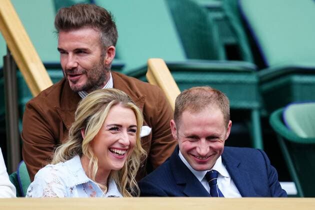 Mandatory Credit: Photo by Javier Garcia Shutterstock (13018042n) Laura Kenny and Jason Kenny in the Royal Box on Centre Court Wimbledon Tennis Championships, Day 10, The All England Lawn Tennis and Croquet Club, London, UK - 06 Jul 2022 Wimbledon Tennis Championships, Day 10, The All England Lawn Tennis and Croquet Club, London, UK - 06 Jul 2022  Copyright: xJavierxGarcia Shutterstockx 13018042n