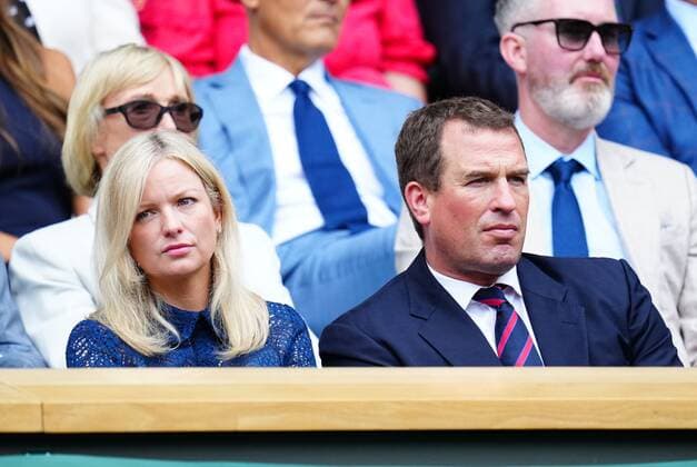 Mandatory Credit: Photo by Javier Garcia Shutterstock (13018042x) Peter Phillips and Lindsay Wallace in the Royal Box on Centre Court Wimbledon Tennis Championships, Day 10, The All England Lawn Tennis and Croquet Club, London, UK - 06 Jul 2022 Wimbledon Tennis Championships, Day 10, The All England Lawn Tennis and Croquet Club, London, UK - 06 Jul 2022  Copyright: xJavierxGarcia Shutterstockx 13018042x
