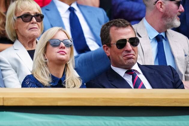 Mandatory Credit: Photo by Javier Garcia Shutterstock (13018042fv) Peter Phillips and Lindsay Wallace in the Royal Box on Centre Court Wimbledon Tennis Championships, Day 10, The All England Lawn Tennis and Croquet Club, London, UK - 06 Jul 2022 Wimbledon Tennis Championships, Day 10, The All England Lawn Tennis and Croquet Club, London, UK - 06 Jul 2022  Copyright: xJavierxGarcia Shutterstockx 13018042fv