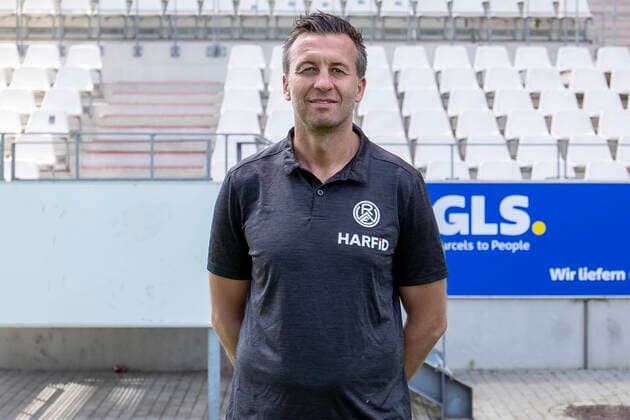 Christoph Dabrowski Rot Weiss Essen 3 Liga Porträttermin 2022 2023