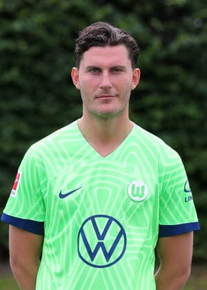 VfL Wolfsburg photo appointment Jonas Wind VfL Wolfsburg 06 07 2022, 1 BL, Porträttermin 2022 23, Wolfsburg