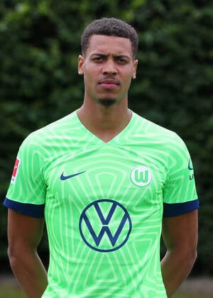 VfL Wolfsburg photo appointment Felix Nmecha VfL Wolfsburg 06 07 2022, 1 BL, Porträttermin 2022 23, Wolfsburg
