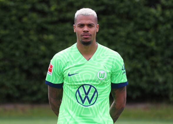 VfL Wolfsburg photo appointment Lukas Nmecha VfL Wolfsburg 06 07 2022, 1 BL, portrait appointment 2022 23, Wolfsburg