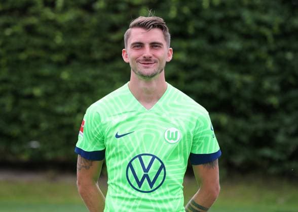 VfL Wolfsburg photo appointment Maximilian Philipp VfL Wolfsburg 06 07 2022, 1 BL, Porträttermin 2022 23, Wolfsburg