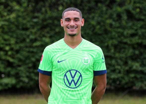 VfL Wolfsburg photo appointment Maxence Lacroix VfL Wolfsburg 06 07 2022, 1 BL, portrait appointment 2022 23, Wolfsburg