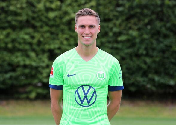 VfL Wolfsburg photo appointment Kilian Fischer VfL Wolfsburg 06 07 2022, 1 BL, Porträttermin 2022 23, Wolfsburg