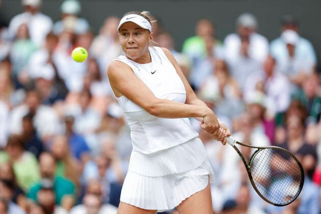 Amanda Anisimova Tennis Wimbledon 2022 Grand Slam ITF ATP WTA AELTC London Great Britain 6 July 2022 Copyright: xJuergenxHasenkopfx