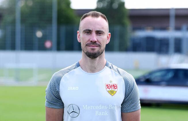 FUSSBALL 1 BUNDESLIGA SAISON 2022 2023 05 07 2022 Photo session at VfB Stuttgart on the training ground Athletics coach Matthias Schiffers