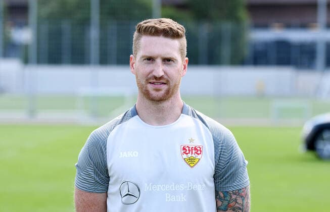 FUSSBALL 1 BUNDESLIGA SAISON 2022 2023 05 07 2022 Photo opportunity at VfB Stuttgart on the training ground Match analyst Marcus Fregin