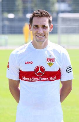 FUSSBALL 1 BUNDESLIGA SAISON 2022 2023 05 07 2022 Photo session at VfB Stuttgart training ground Philipp Klement