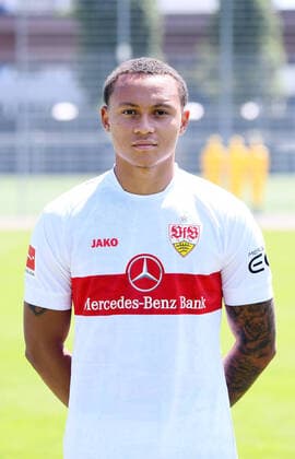 FOOTBALL 1 FEDERAL LEAGUE SEASON 2022 2023 05 07 2022 Photo session at VfB Stuttgart training ground Roberto Massimo