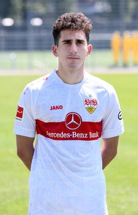 FOOTBALL 1 FEDERAL LEAGUE SEASON 2022 2023 05 07 2022 photo opportunity at VfB Stuttgart on the training ground Oemer Faruk Beyaz