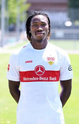 FOOTBALL 1 FEDERAL LEAGUE SEASON 2022 2023 05 07 2022 Photo session at VfB Stuttgart training ground Mohamed Sankoh