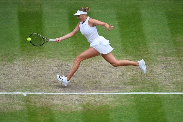 Amanda Anisimova (USA) TENNIS : Wimbledon 2022 : 06 07 2022 AntoineCouvercelle Panoramic 