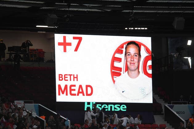 Beth Mead (England Women) during the Uefa Women s Euro England 2022 match between England 1-0 Austria at Old Trafford Stadium on July 6, 2022 in Manchester, England. Noxthirdxpartyxsales  (192864175)