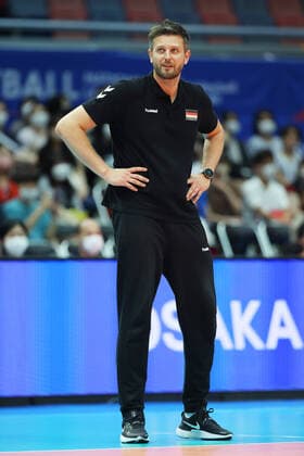 Michal Winiarski Coach (GER), JULY 7, 2022 - Volleyball : FIVB Volleyball Nations League 2022 Men s Preliminary Round between Germany - Australia at Maruzen Intec Arena Osaka, Osaka, Japan. Noxthirdxpartyxsales  (192885860)