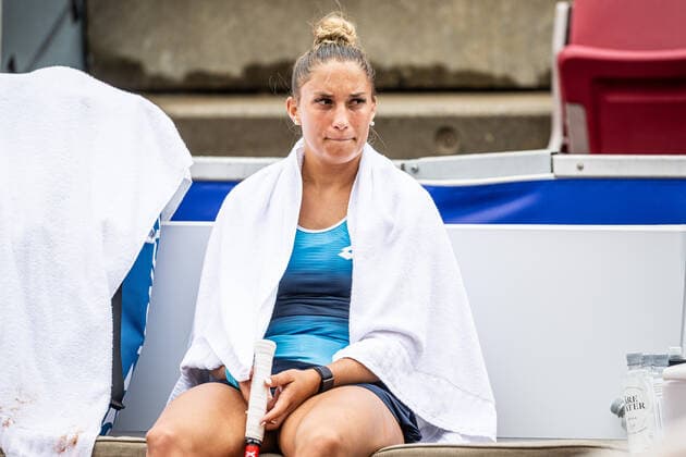 220707 Panna Udvardy, Hungary, depresses during day 4 of the WTA Nordea Open on July 7, 2022 in Bastad,  Copyright: CHRISTOFFERxBORGxMATTISSON BB220707CB010