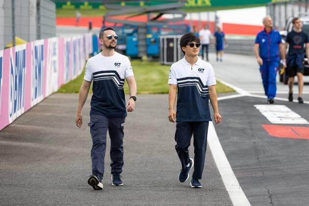 Yuki Tsunoda Scuderia Alpha Tauri at the Trackwalk, Grand Prix of Austria 2022, Motorsport, Formula 1, 07 07 2022 Grand Prix of Austria 2022, Motorsport, Formula 1, 07 07 2022 Copyright: xEibner-Pressefoto AlexanderxNeisx EP_ANS