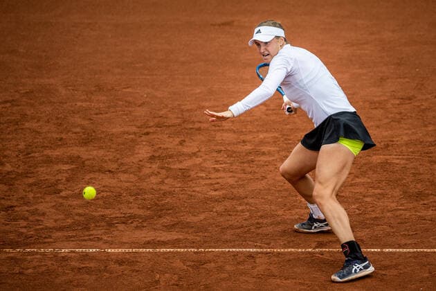 220707 Rebecca Peterson, Sweden, during day 4 of the WTA Nordea Open on July 7, 2022 in Bastad,  Copyright: CHRISTOFFERxBORGxMATTISSON BB220707CB043