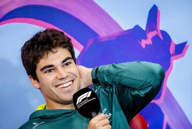2022 07 07 14 45 47 SPIELBERG Lance Stroll Aston Martin during a press conference at the Red Bull Ring race track ahead of the Austrian Grand Prix ANP SEM VAN DER WAL netherlands out belgium out Spielberg xVIxxIVx 451444914 originalFilename: 0162409329st.jpg
